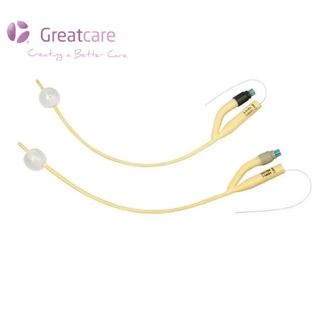 Silicone Coated Latex Foley Catheter