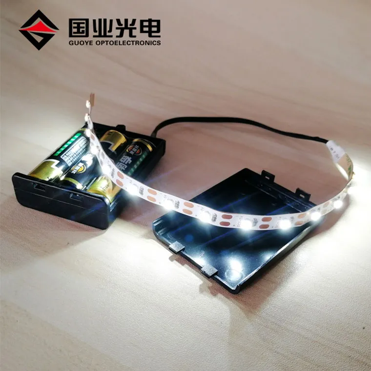 Battery powered led strip