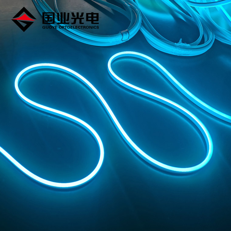 ice blue color led neon lights