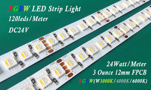 RGBW led strip 120leds