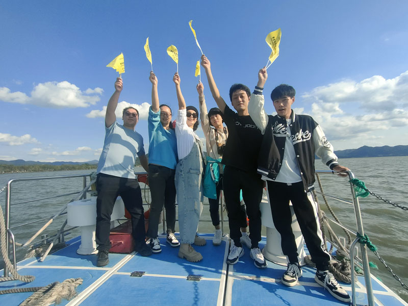 Team-Building at Dongqian Lake in Ningbo