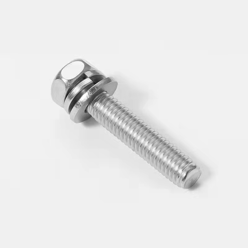 Combined Bolt / Phillips Hex Head Bolt with Nut and Washer