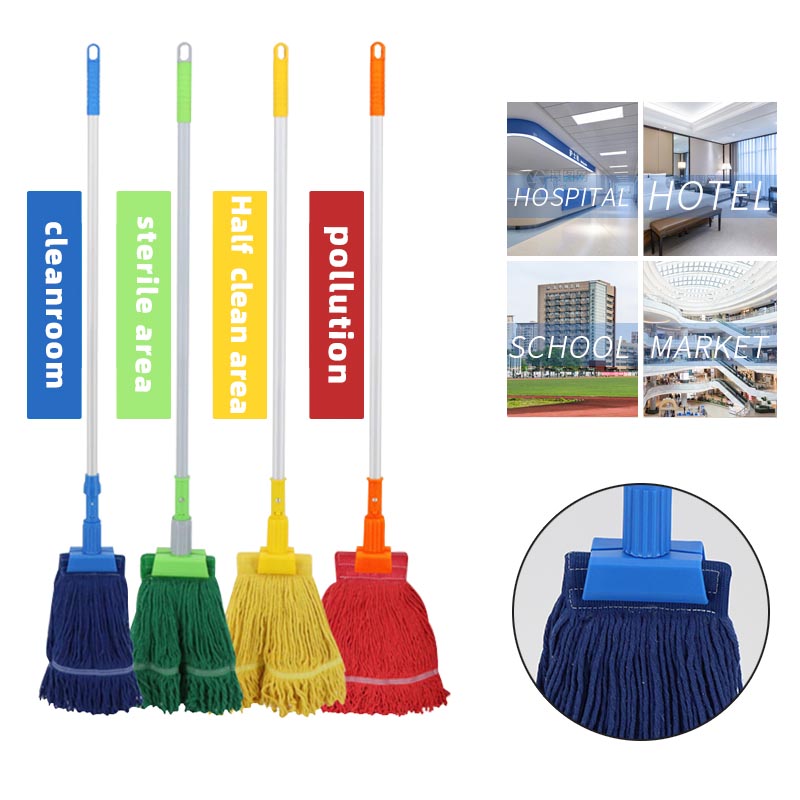 Colorful Cotton Wet Mop Plastic Clip - 5