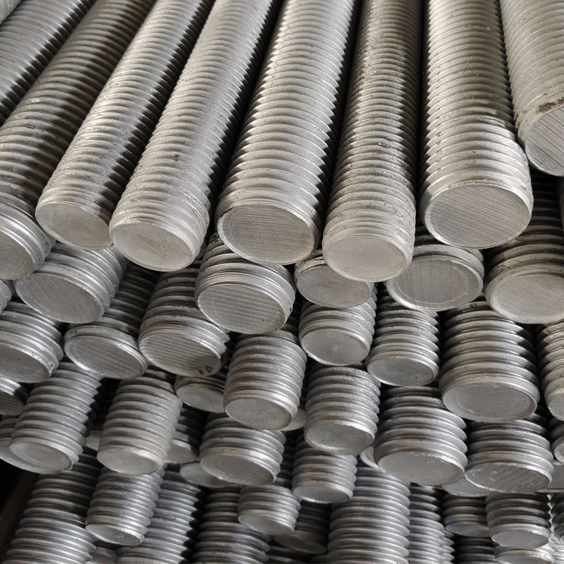 Threaded Rod ကို သွပ်ရည်ဖြင့်ပြုလုပ်ထားသော Low Carbon Steel