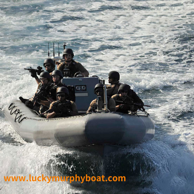 नौसेना र सैन्य एल्युमिनियम RIB Workboats