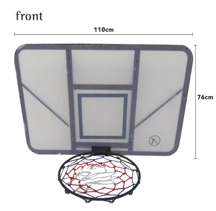 OEM Customized Basketball Backboard For Sportsman Wall Mounted Basketball Stands In Stock