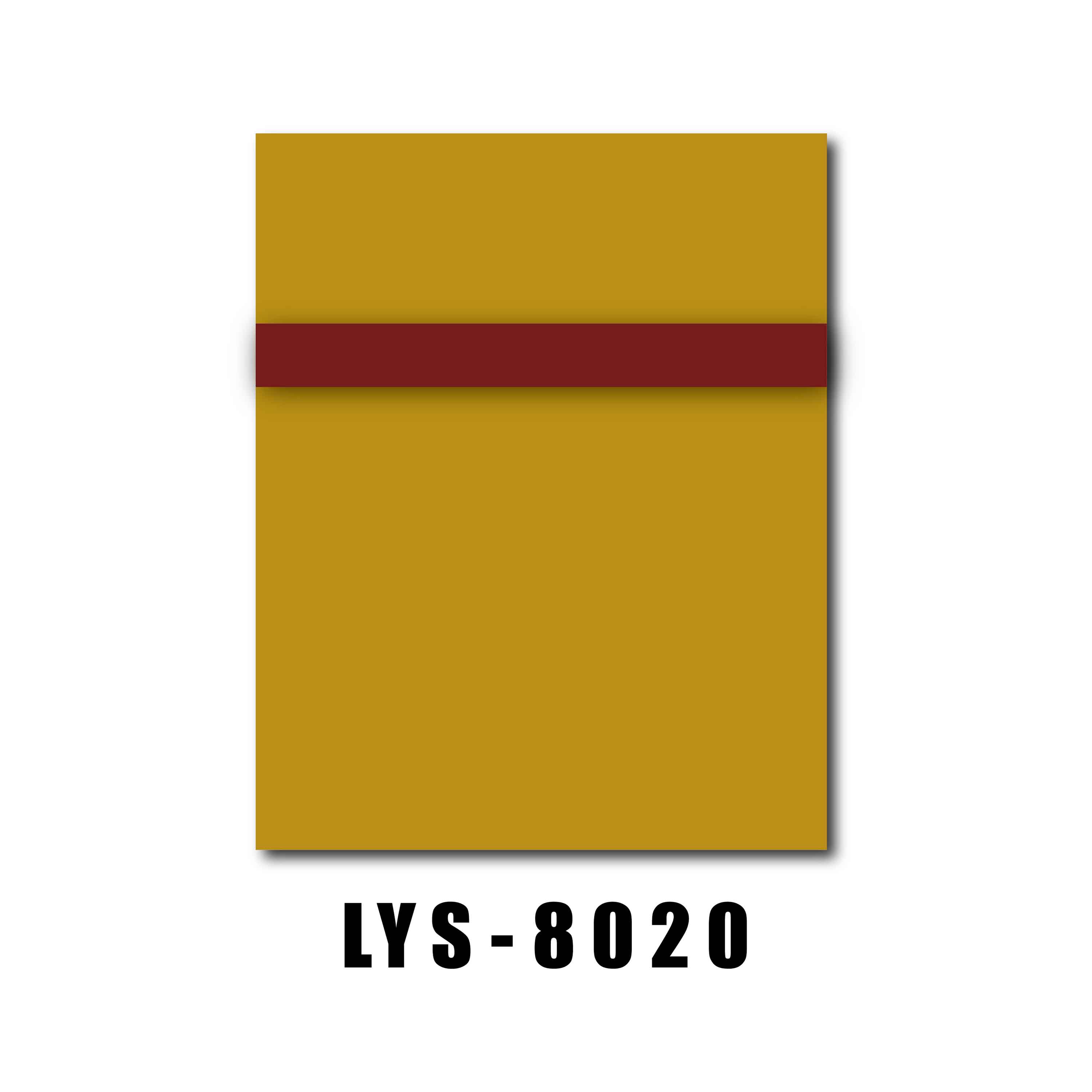 Bảng màu đôi ABS cho bảng tên - 0 