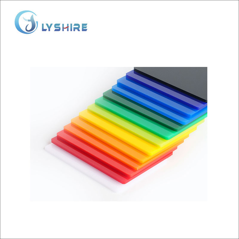 Colored Transparent Acrylic Sheet