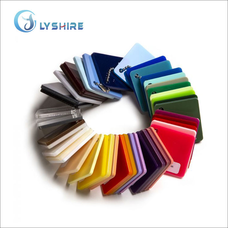Colored Transparent Plastic Material