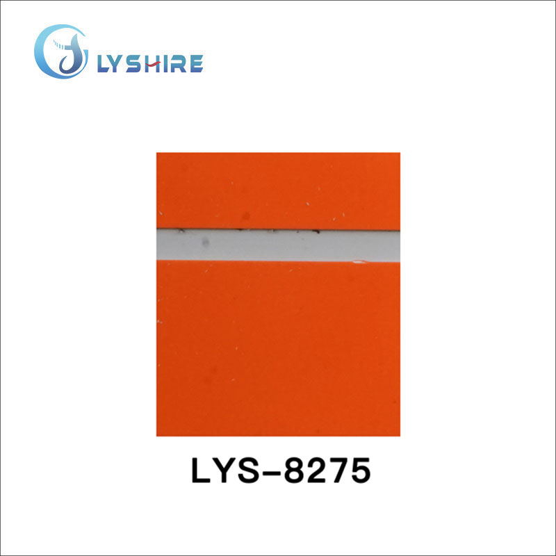 Feuille de plastique ABS orange mat pour thermoformage - 0 