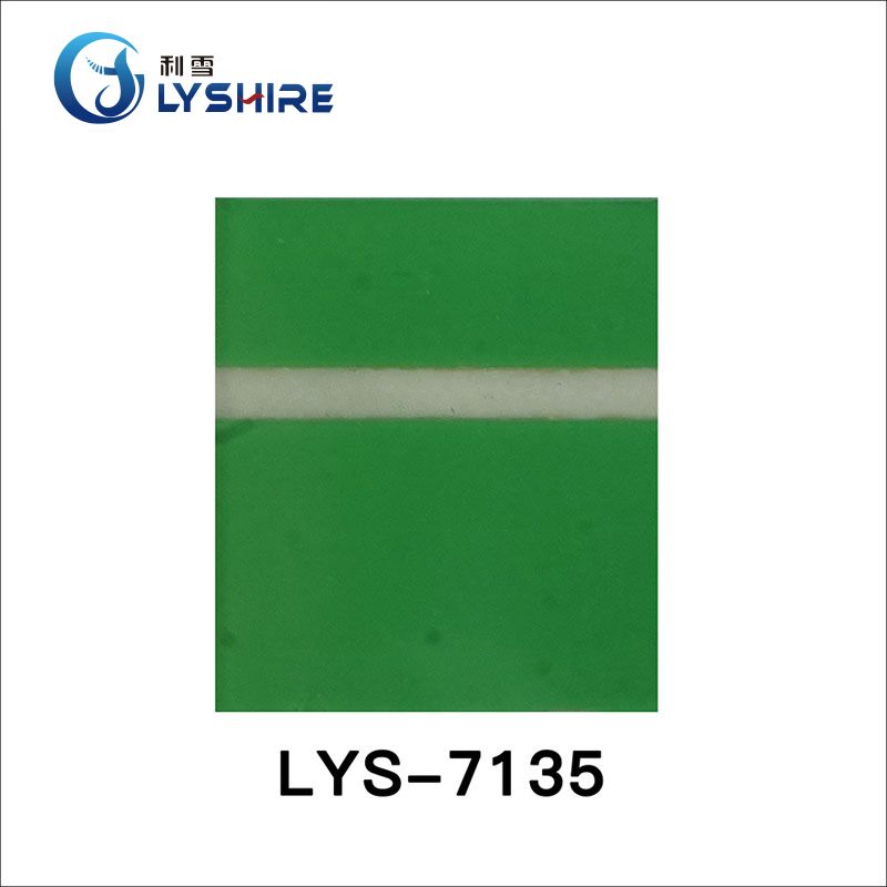 Folha de ABS de plástico verde liso resistente a UV