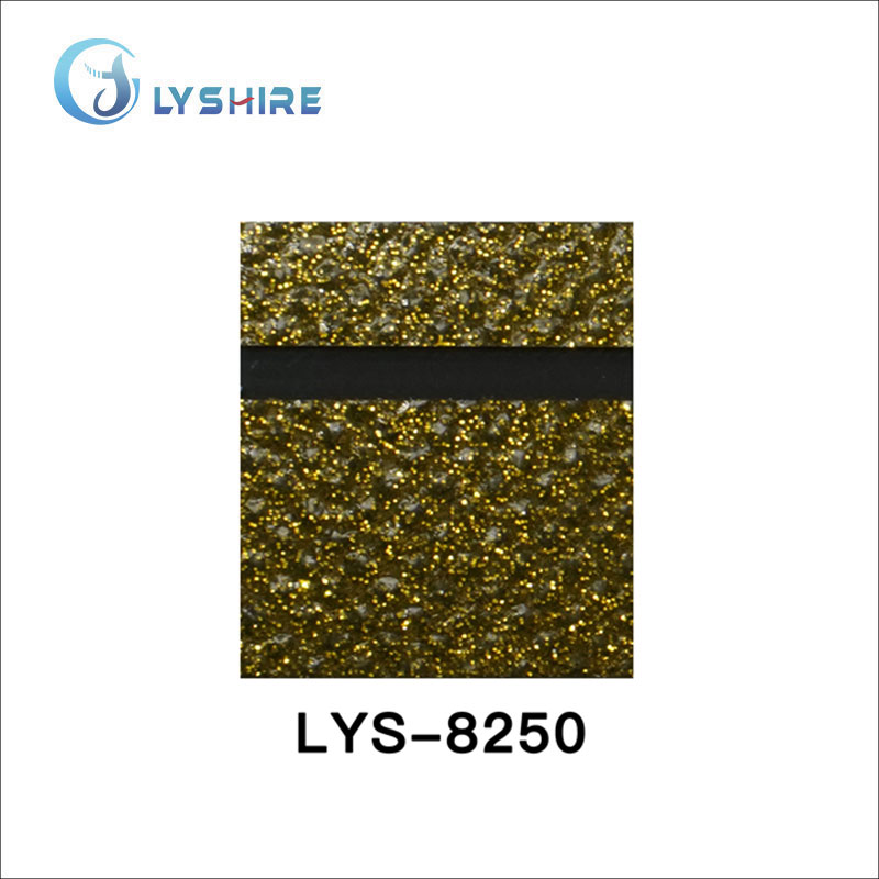 耐紫外線性の質感のあるゴールド ABS 熱成形プラスチック シート