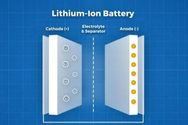 Quel est le principe de fonctionnement de la batterie au lithium ?