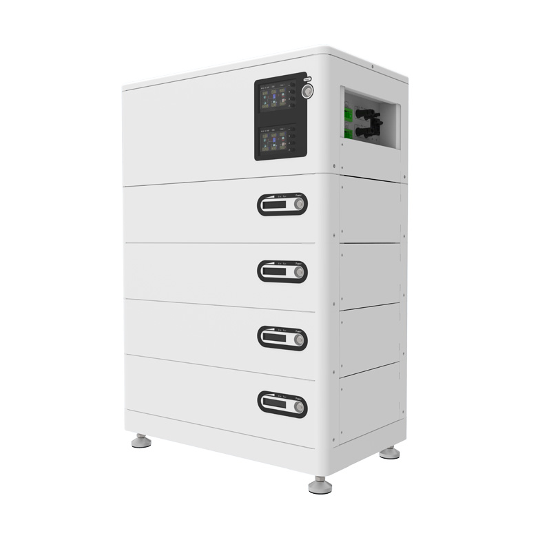 All-in-one Stacked Single Atau Split Phase Hybrid (off-grid) ESS