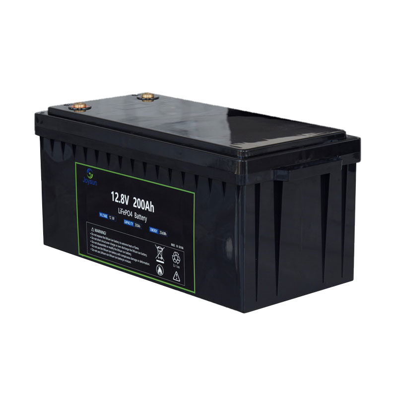 LFP 12.8V 200Ah 2560Wh LiFePO4 Battery Built-in BMS