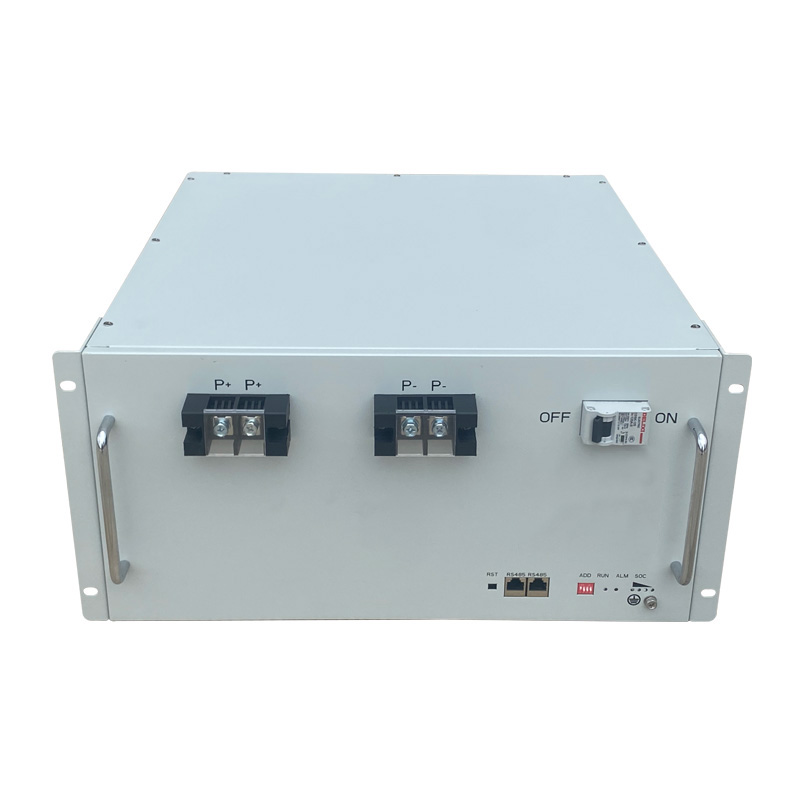 LFP 48V 100Ah 4800Wh LiFePO4-batteri Innebygd BMS