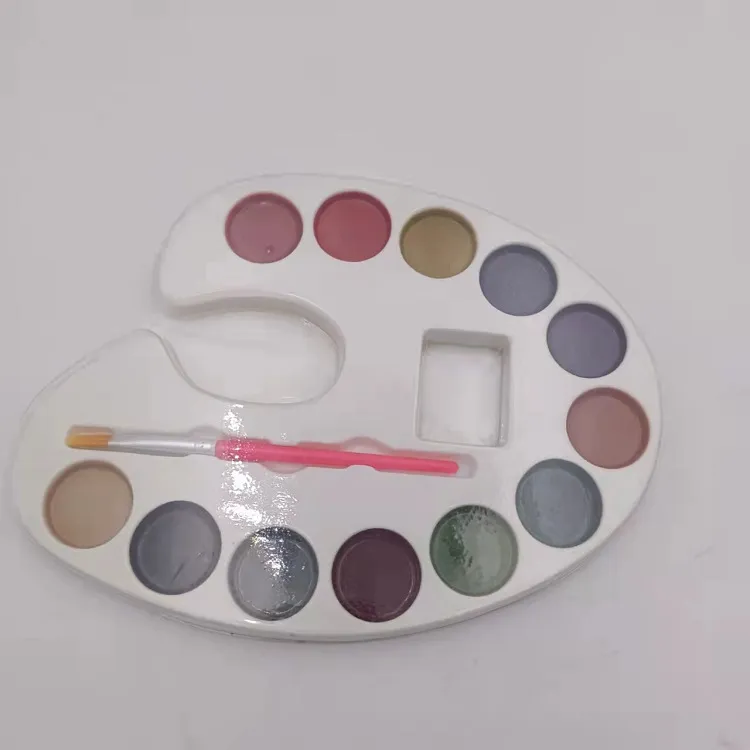 Set di pittura ad acquerello a 12 colori