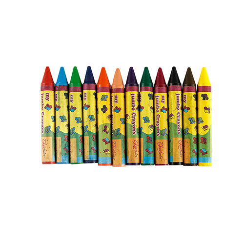 What are the types of crayons?