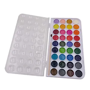 36 Colours Semi Moist Watercolor Paints Set