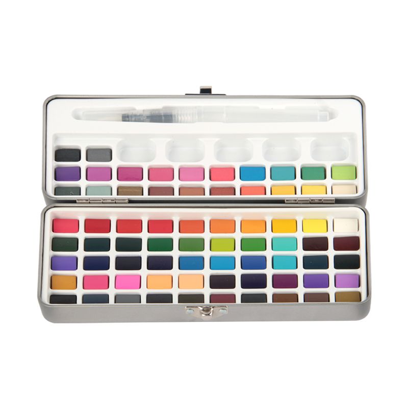 72 Colors Watercolor Paint Set With Gift Box
