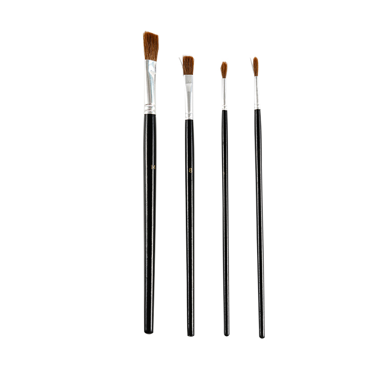 Artist Brushes Round Flat Head Paint Brush for Acrylic Oil Painting
