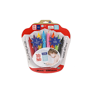 8pcs Washable Crayon Kids Baby Bath Time Paints Drawing Pens