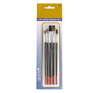 Artist Brushes Round Flat Head Paint Brush for Acrylic Oil Painting