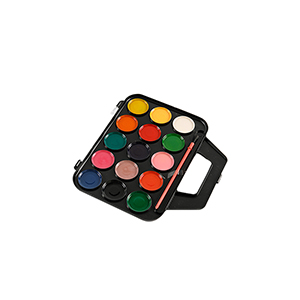Watercolor Paint Set with Paint Brushes