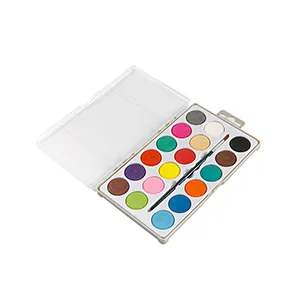 Fournitures d'outils de peinture d'art de pigment d'aquarelle