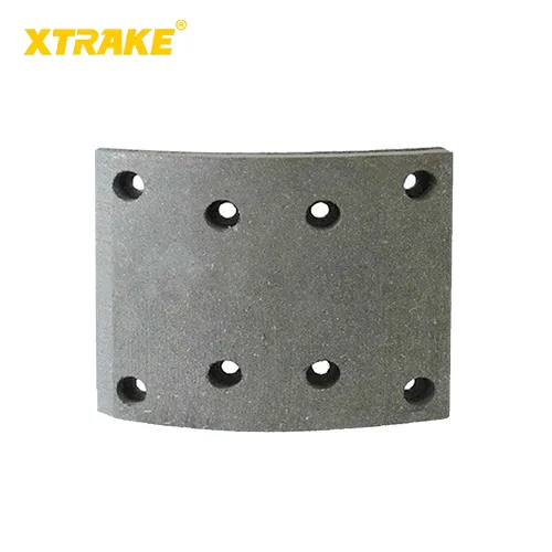 19580 Nonasbestos Metal Ceramic Brake Lining for Shacman Sino Truck