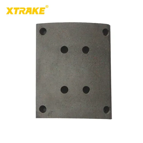 Nonasbestos Metal Ceramic Brake Lining 19582 for Shacman Sino Truck