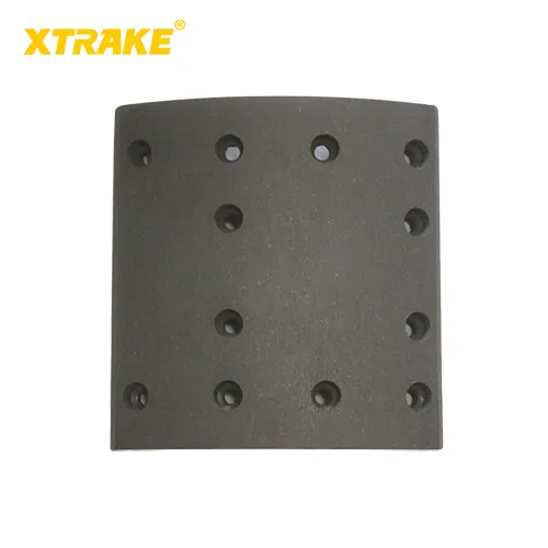 Nonasbestos Metal Ceramic Brake Lining for 9'' Faw Sino Truck