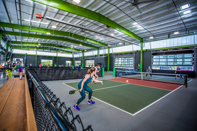 Can pickleball be played indoors and outdoors?