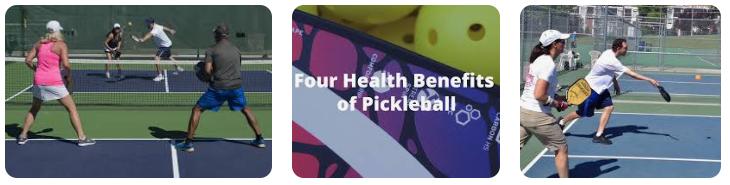 What are the benefits of playing pickleball for physical fitness?