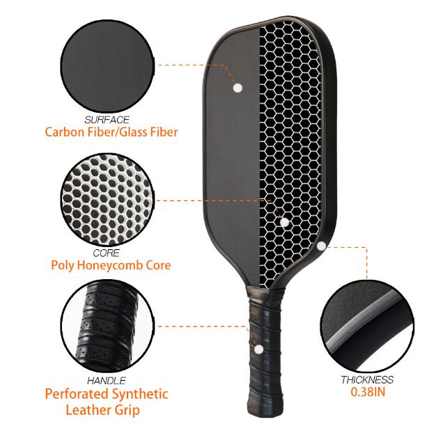 How does the core material of the paddle affect its performance？