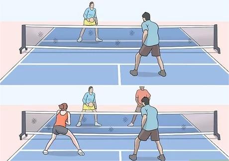 ピックルボールのルール丨シングルスのピックルボールの遊び方