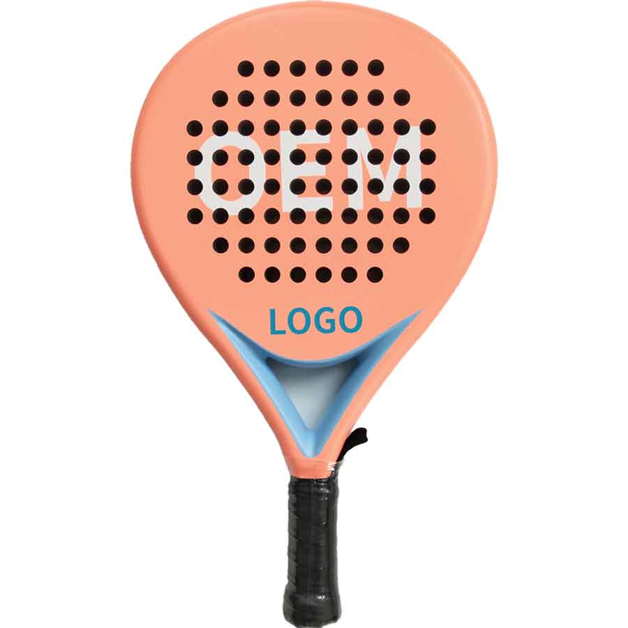 Custom Service 3K Carbon Fiber and Eva Memory Foam Outdoor Sport Beach Tennis Paddle Rackets Manufacturer