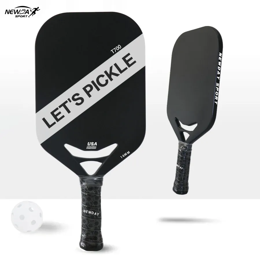 ไม้พาย Pickleball แบบไร้ขอบแบบมืออาชีพ