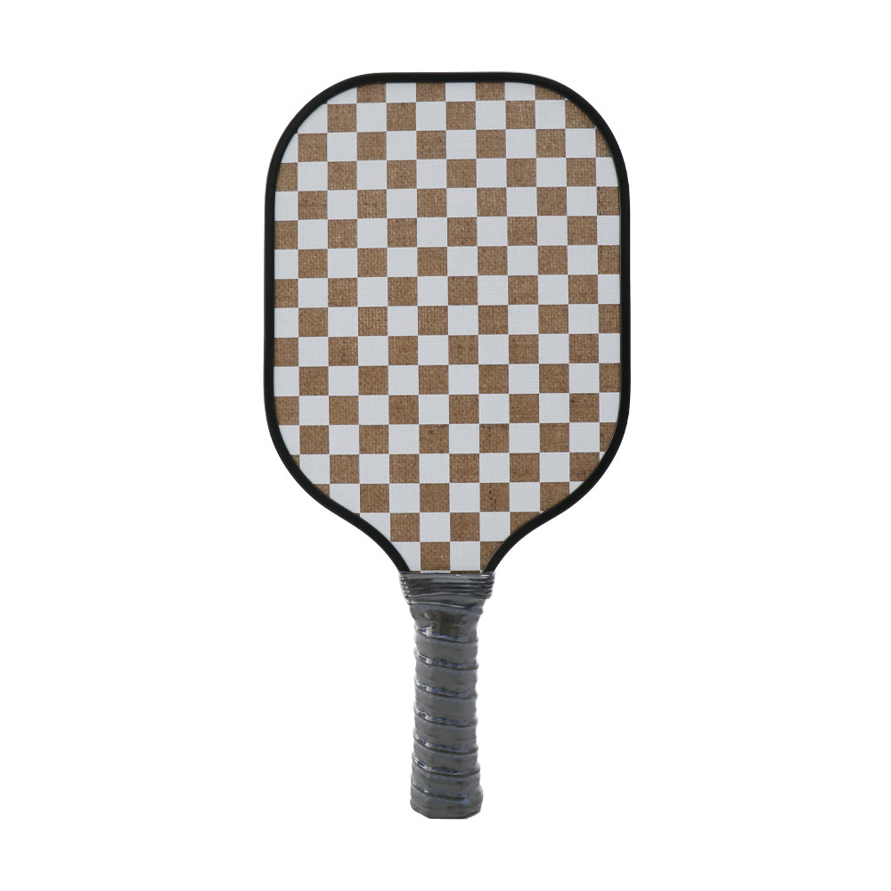 Pickleball Paddle with Flax Fiber Surface