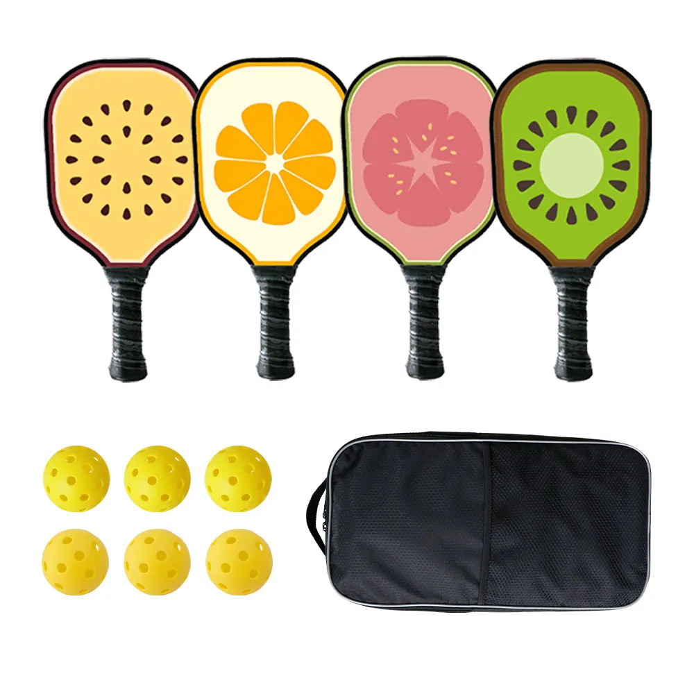 Pickleball Set of 4 with Bag