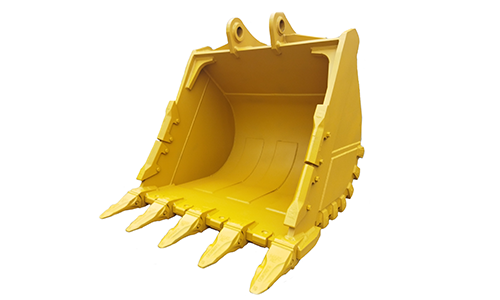 What types of specialty excavator buckets are available?
