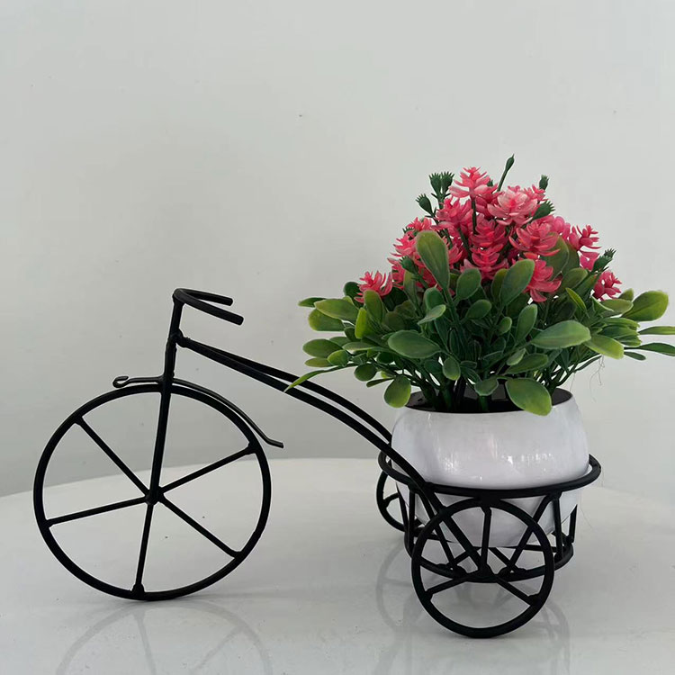 Mini-Fahrrad-Pflanzenständer