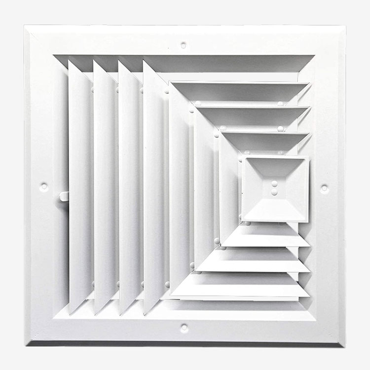 Way Ceiling Diffuser Square