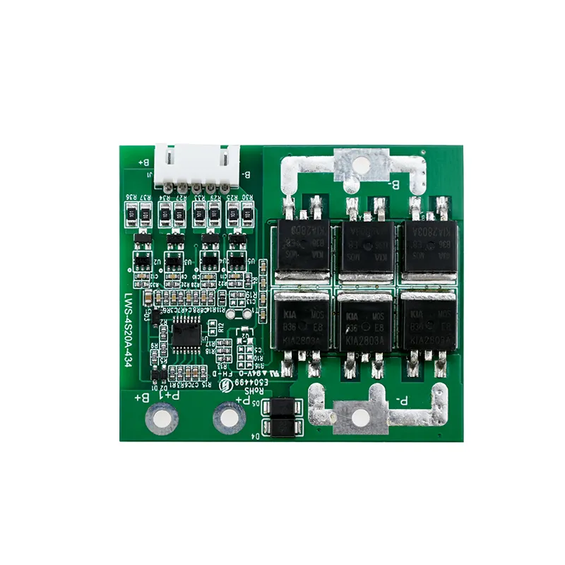 4S Le haghaidh Cadhnraí Tosaigh Gluaisrothar 12V 30A Cothromaithe LiFePO4 BMS PCM