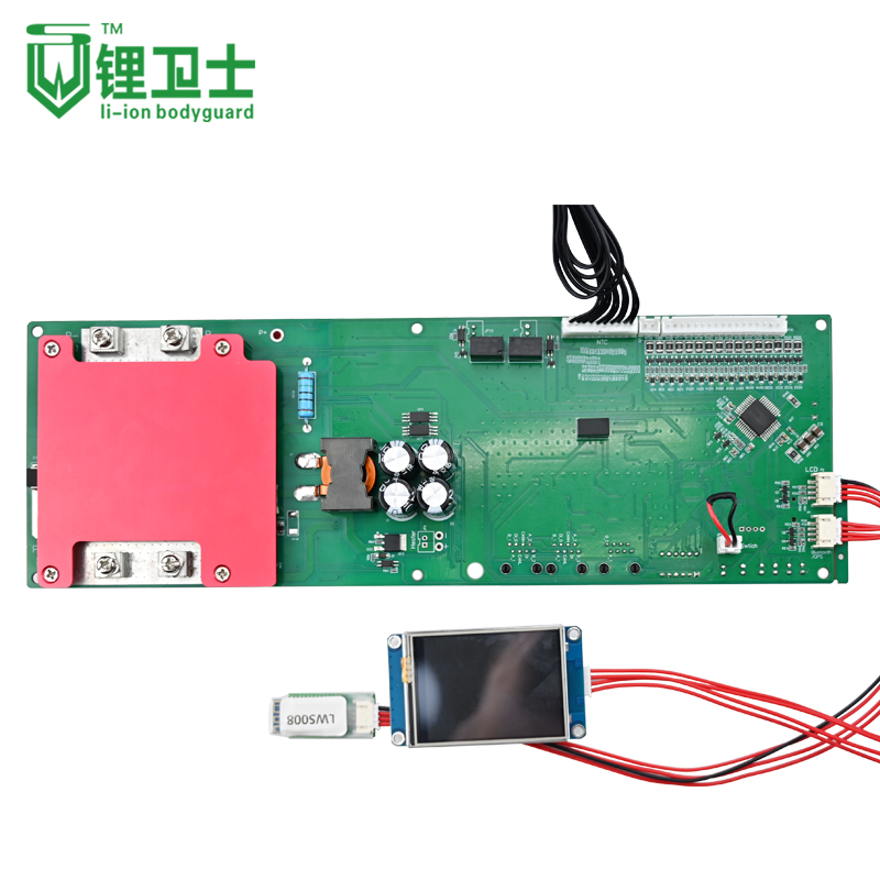 Bluetooth 4~16s 100A BMS Support Can RS485 for Li-Ion LiFePO4 Battery - 0 