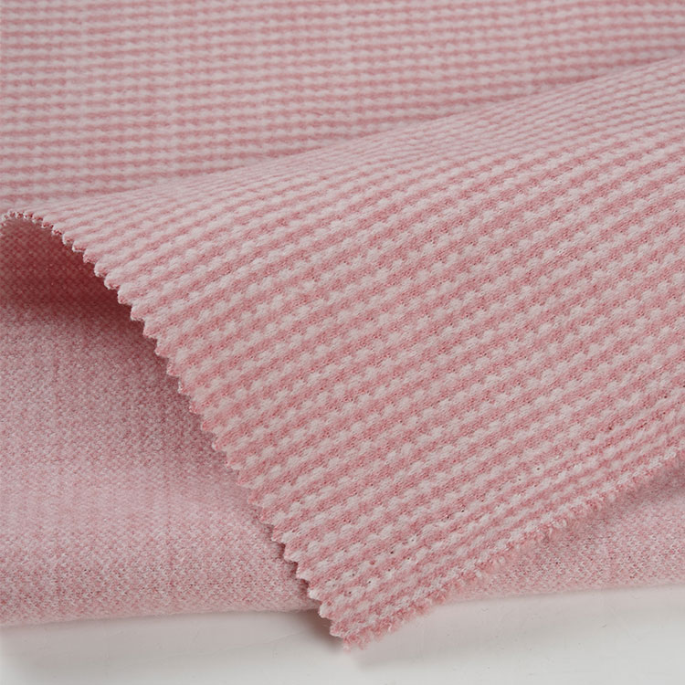 Brushed Middle-weight Woolen Fabric - 6