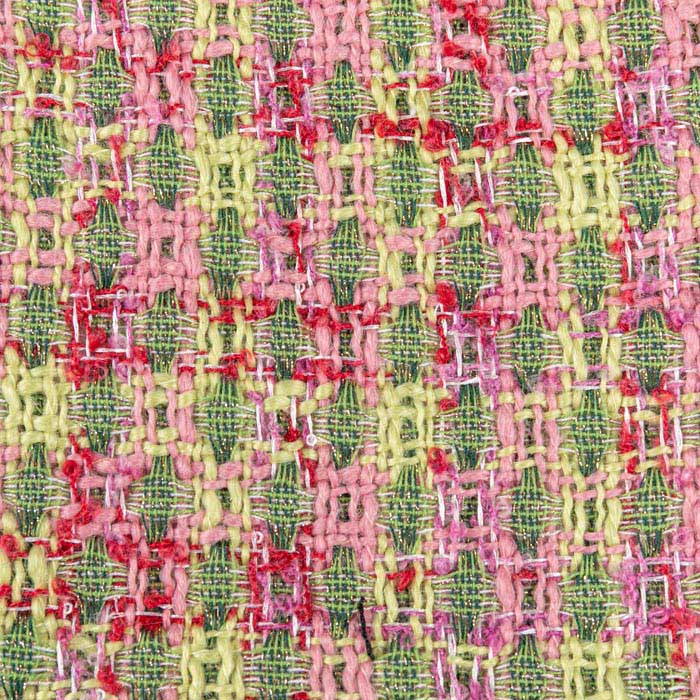 Фантастична тканина од шареног предива и тканина у стилу Цханел 1052