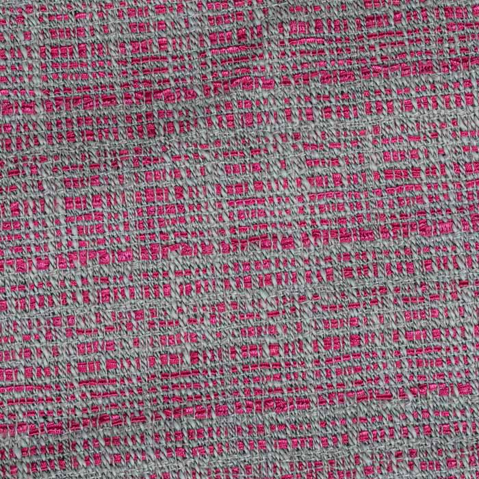 Tissu fantaisie en laine à fils colorés et tissu style Chanel 1145