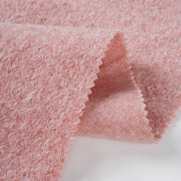 Casaco de inverno tecido de lã de poliéster de peso médio - 3 