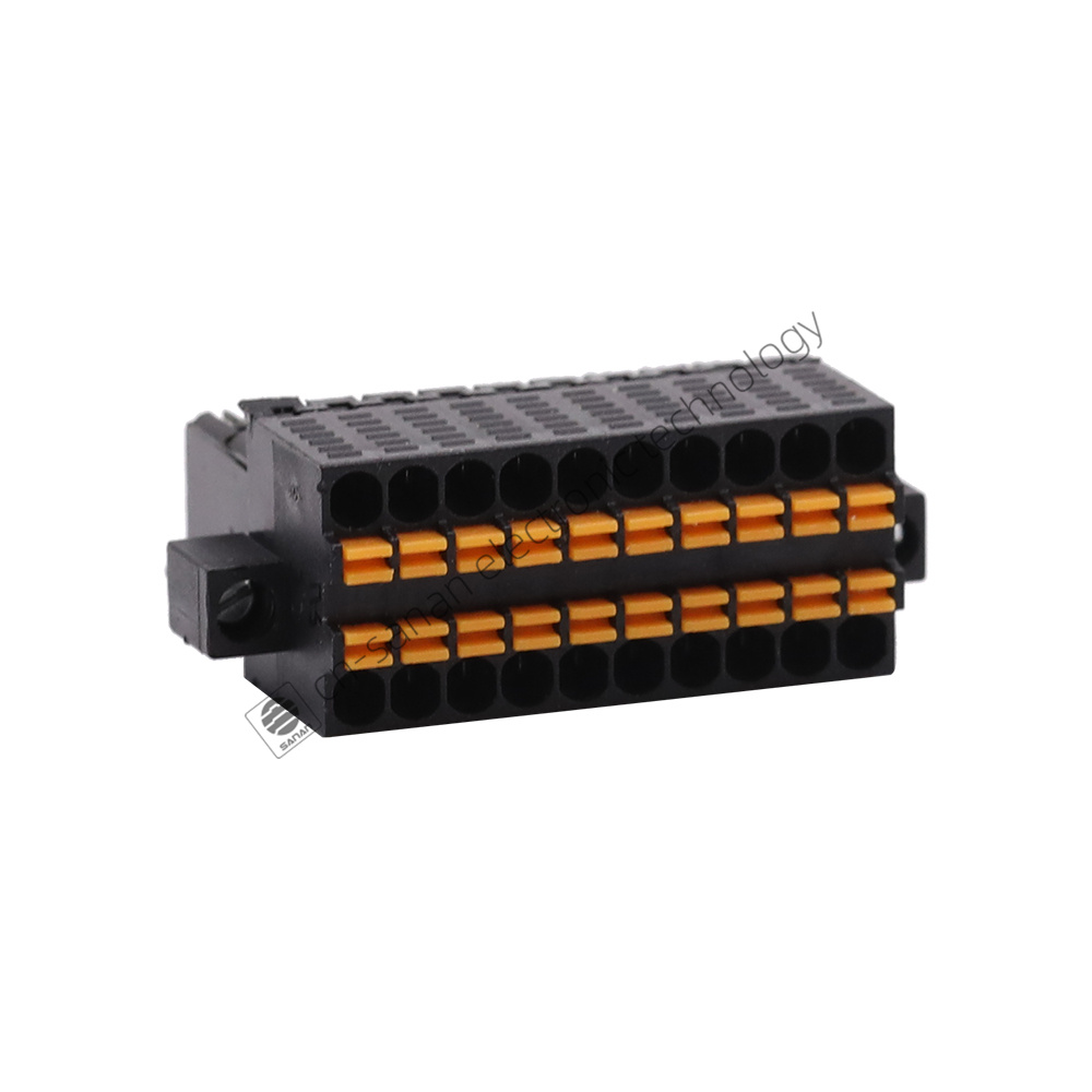 Spring Male Pluggable Terminal Block 3.5MM